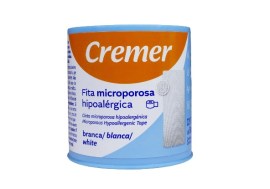 Fita Micropore Branca Hipoalérgica Para Pele Sensível - 5 Cm X 10 Metros - Cremer